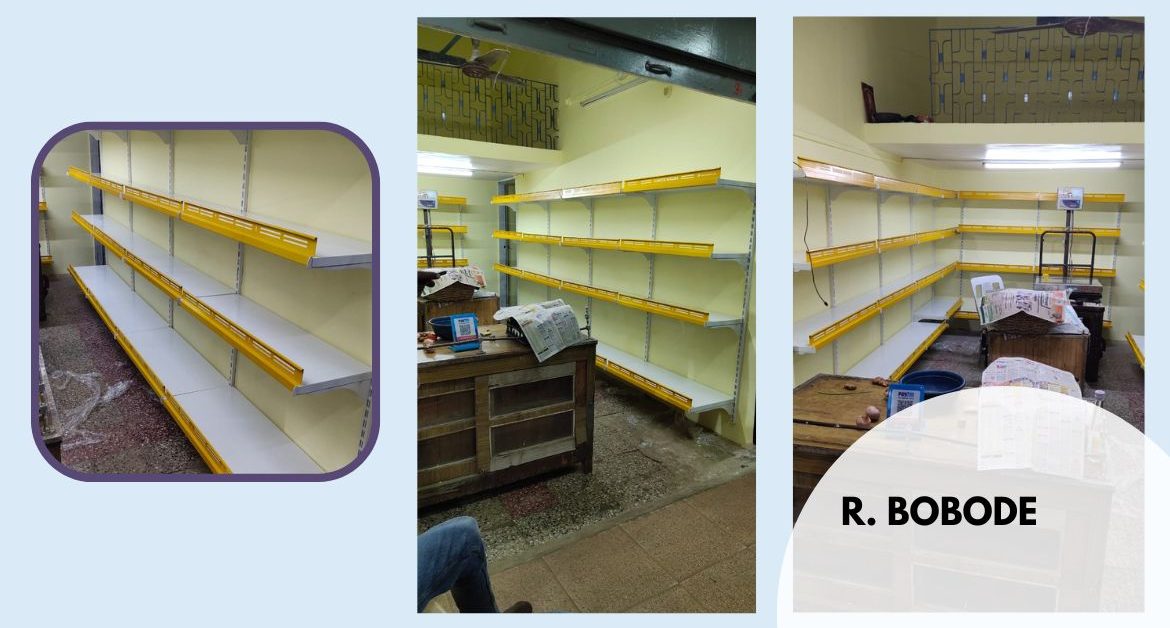 Nagpur display racks by Modura for efficient store shelving