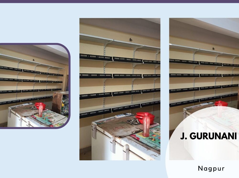 racks designed for efficient product storage in retail spaces