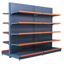 Gondola rack for supermarket and grocery store displays