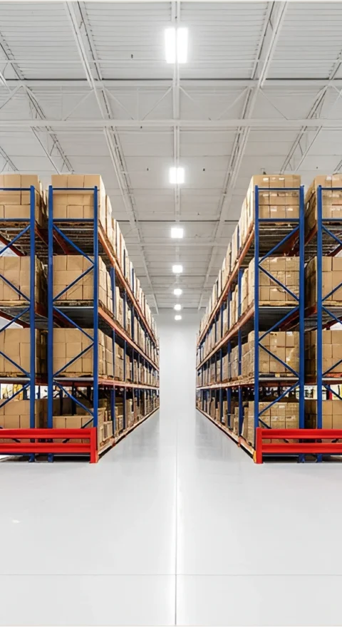 Spacious warehouse setup by Industrial Storage Racks Manufacturers in Nagpur