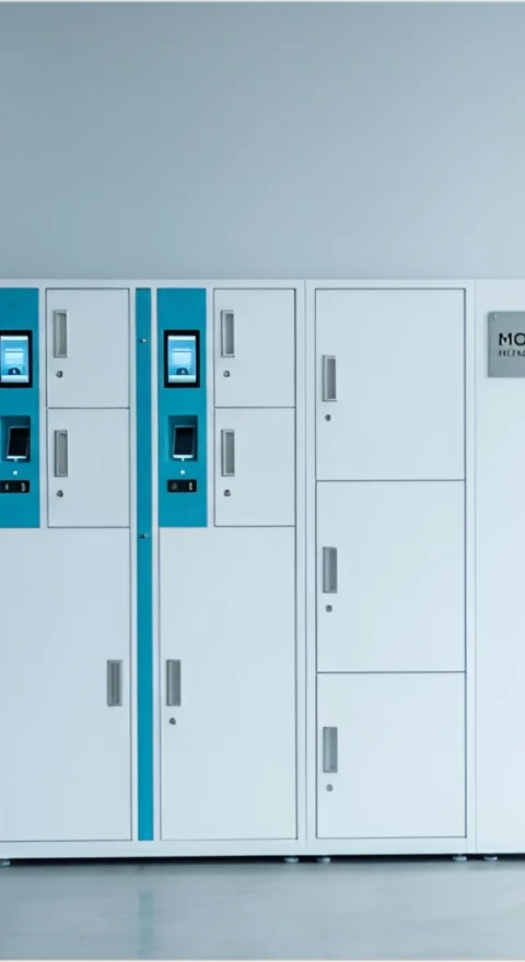 Smart electric storage lockers by Industrial Storage System Manufacturers in Nagpur